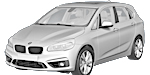 BMW F45 B2817 Fault Code